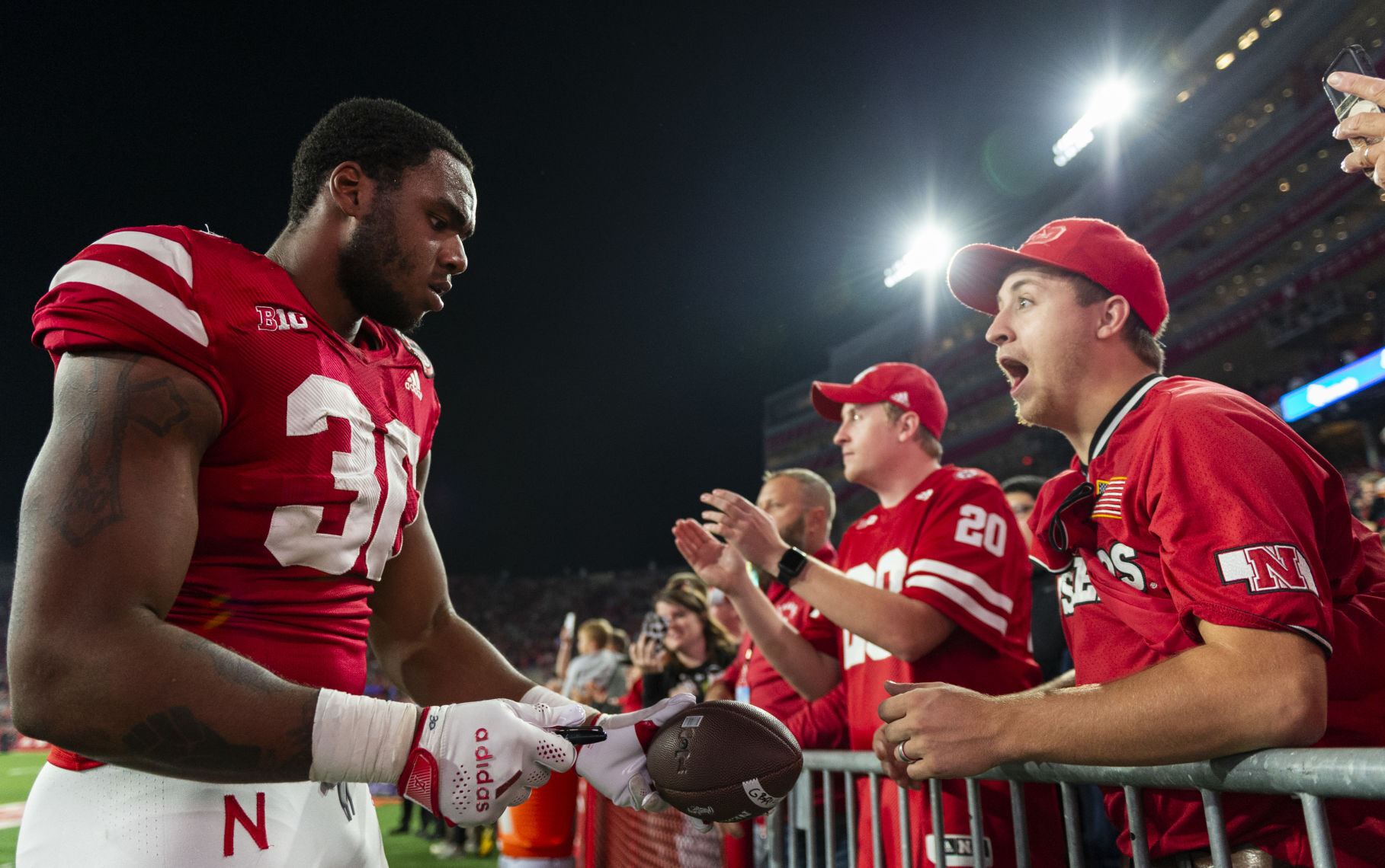 Northwestern vs. Nebraska, 10.2